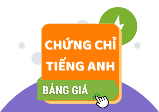 Bảng giá ôn thi chứng chỉ